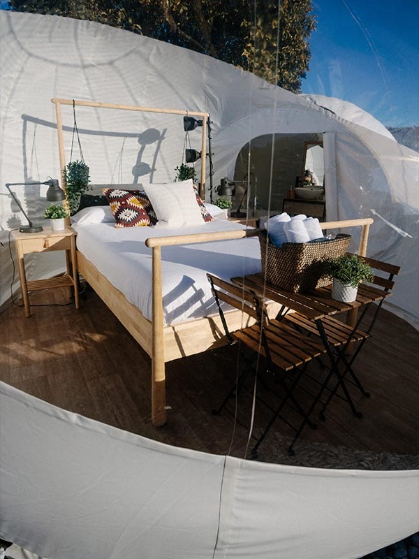 Hotel Burbuja Nomading Camp Navarra