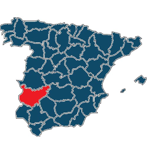 Mapa Badajoz