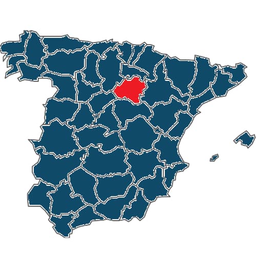 Mapa Soria