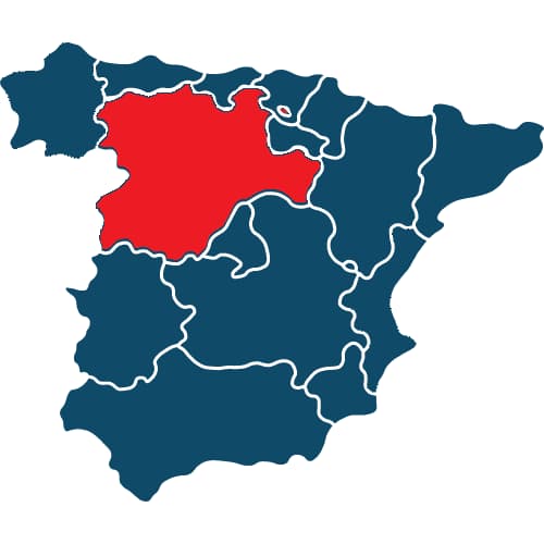 Mapa de Castilla León