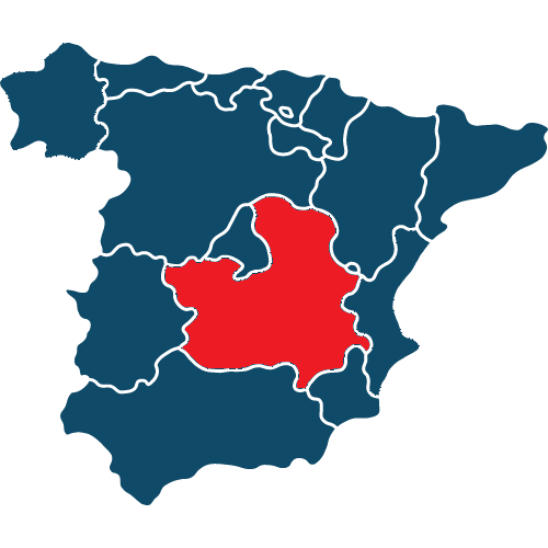 Mapa de Castilla la Mancha